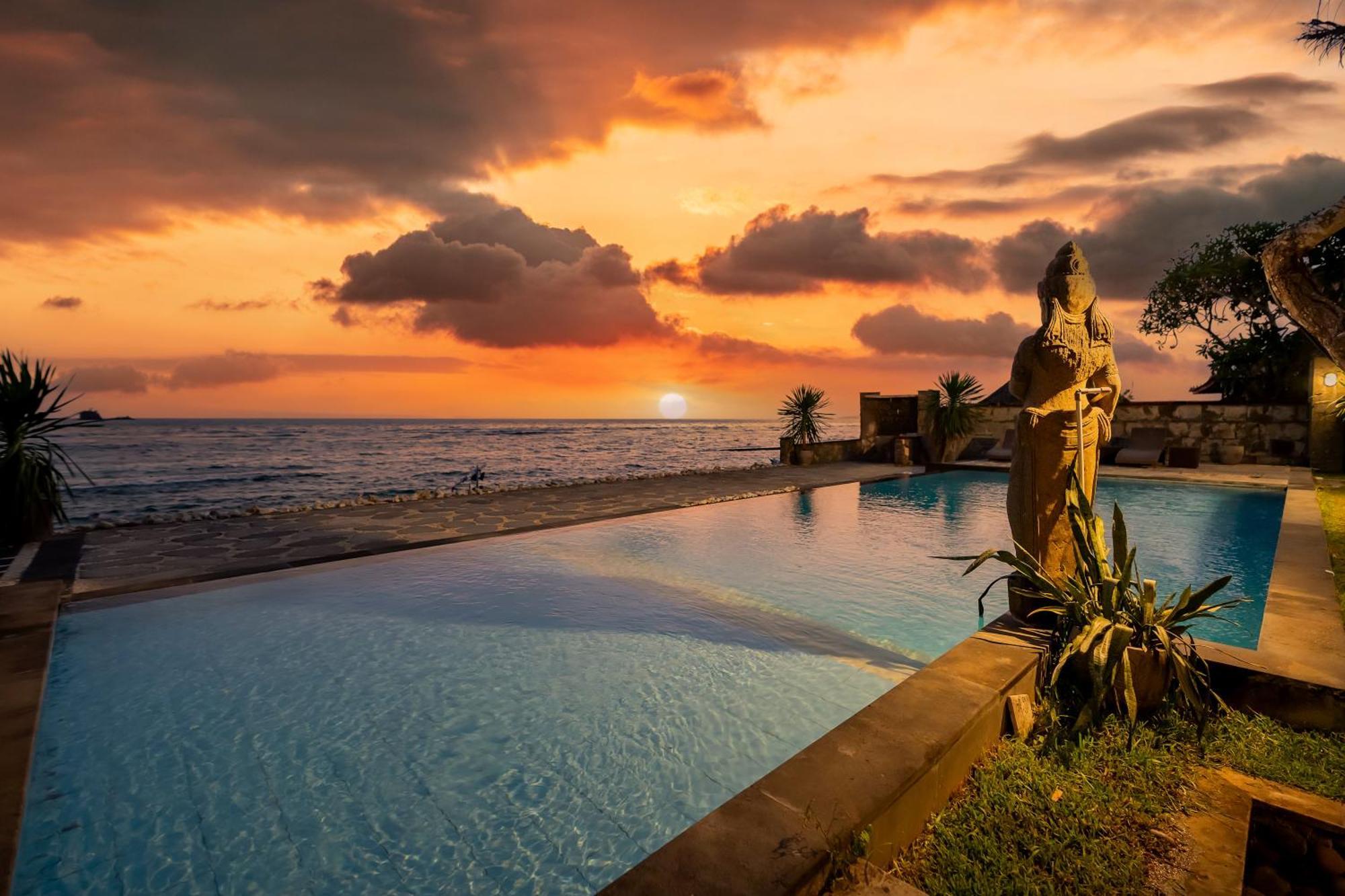Candidasa Ganesh Beach Hotel מראה חיצוני תמונה